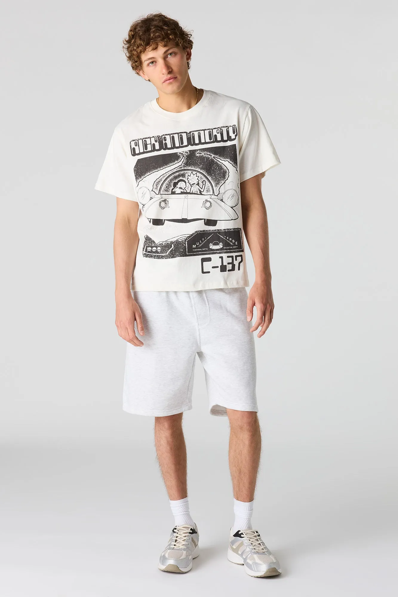 Rick and Morty Graphic T-Shirt sold by Urban Planet product image thumbnail 3