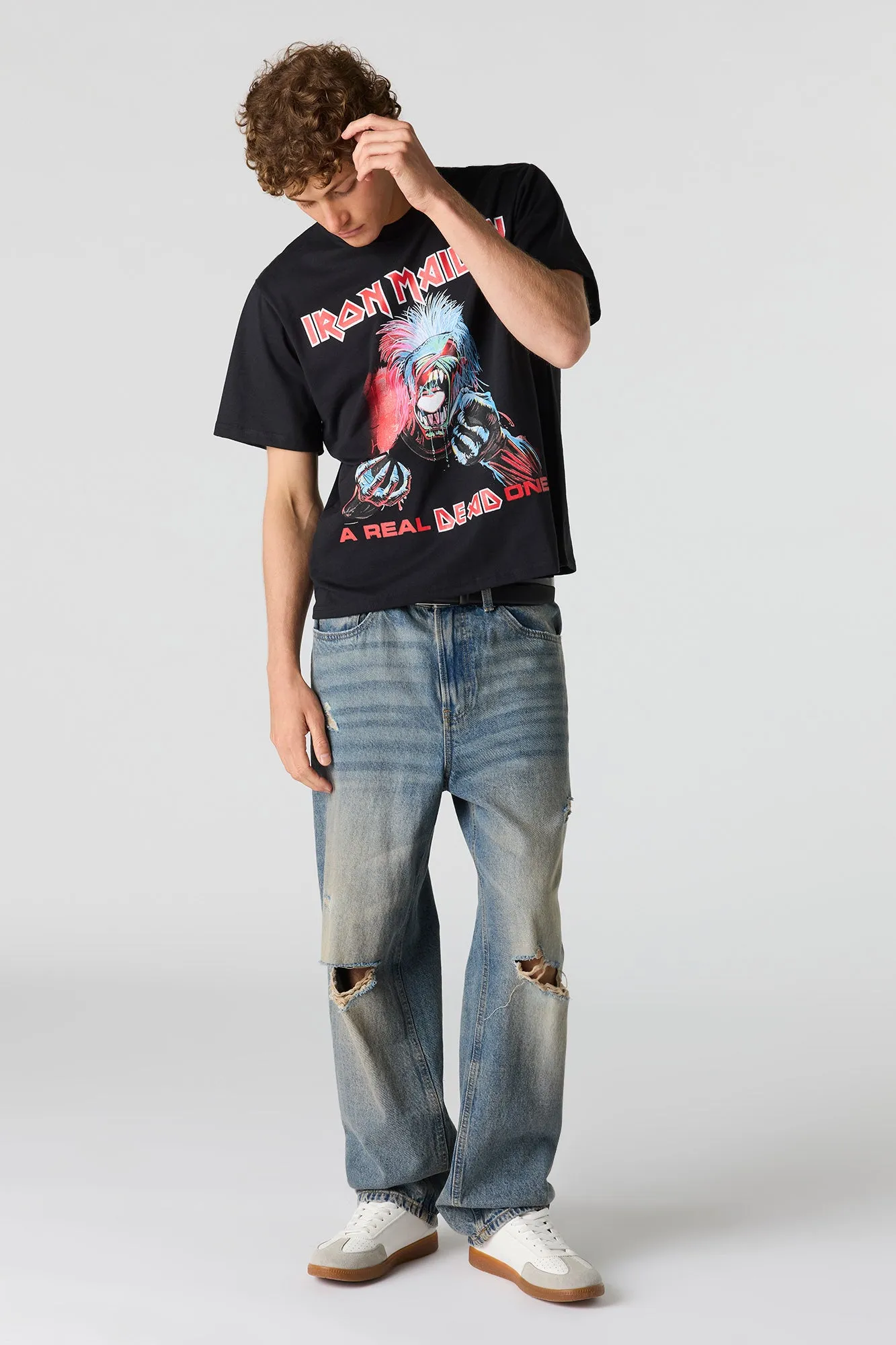 Iron Maiden Graphic T-Shirt sold by Urban Planet product image thumbnail 3