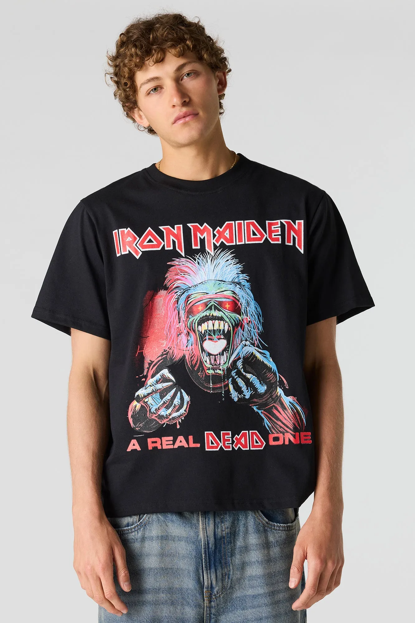 Iron Maiden Graphic T-Shirt sold by Urban Planet