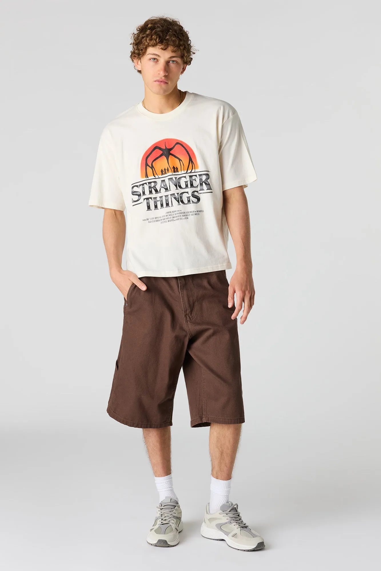 Stranger Things Graphic Boxy T-Shirt sold by Urban Planet product image thumbnail 3