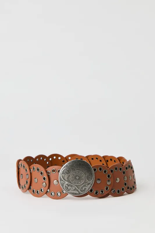 Western Disc Belt made by Stitches