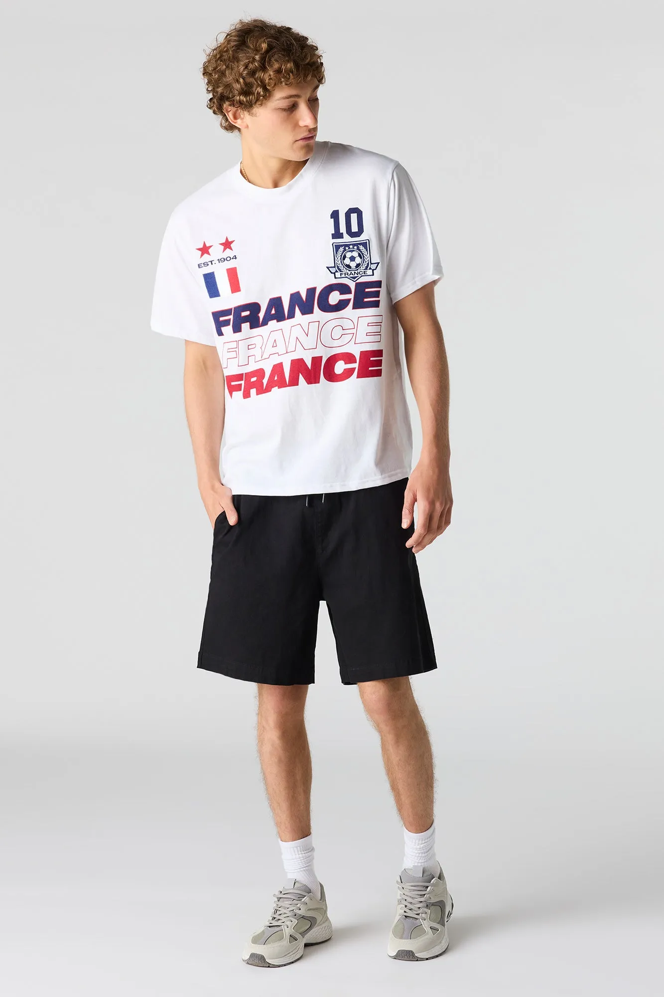 France Graphic Soccer T-Shirt sold by Urban Planet product image thumbnail 3