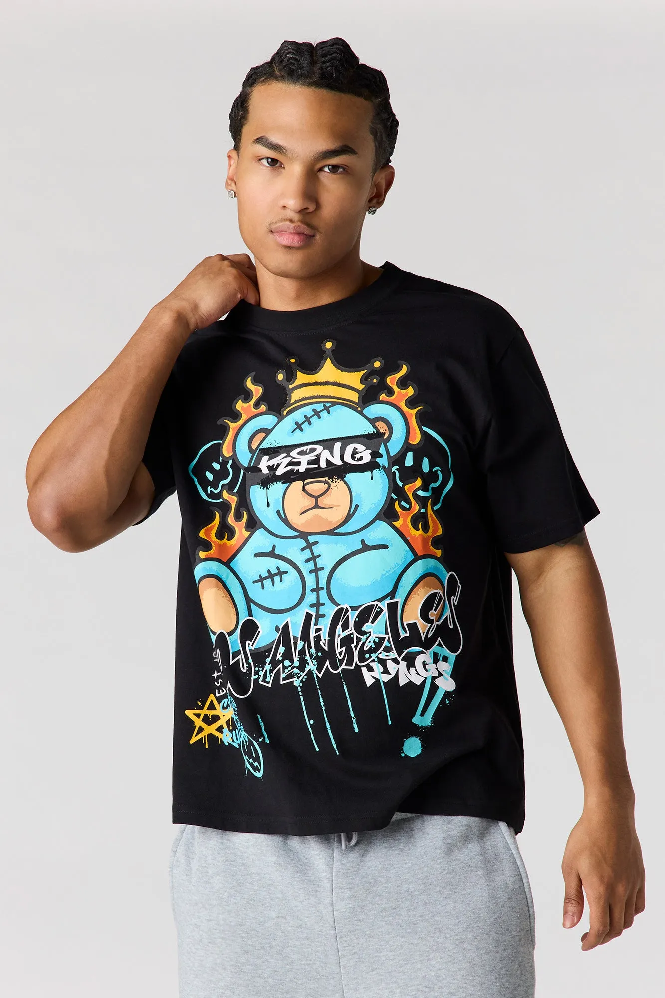 Graphic T-Shirt sold by Urban Planet product image thumbnail 4