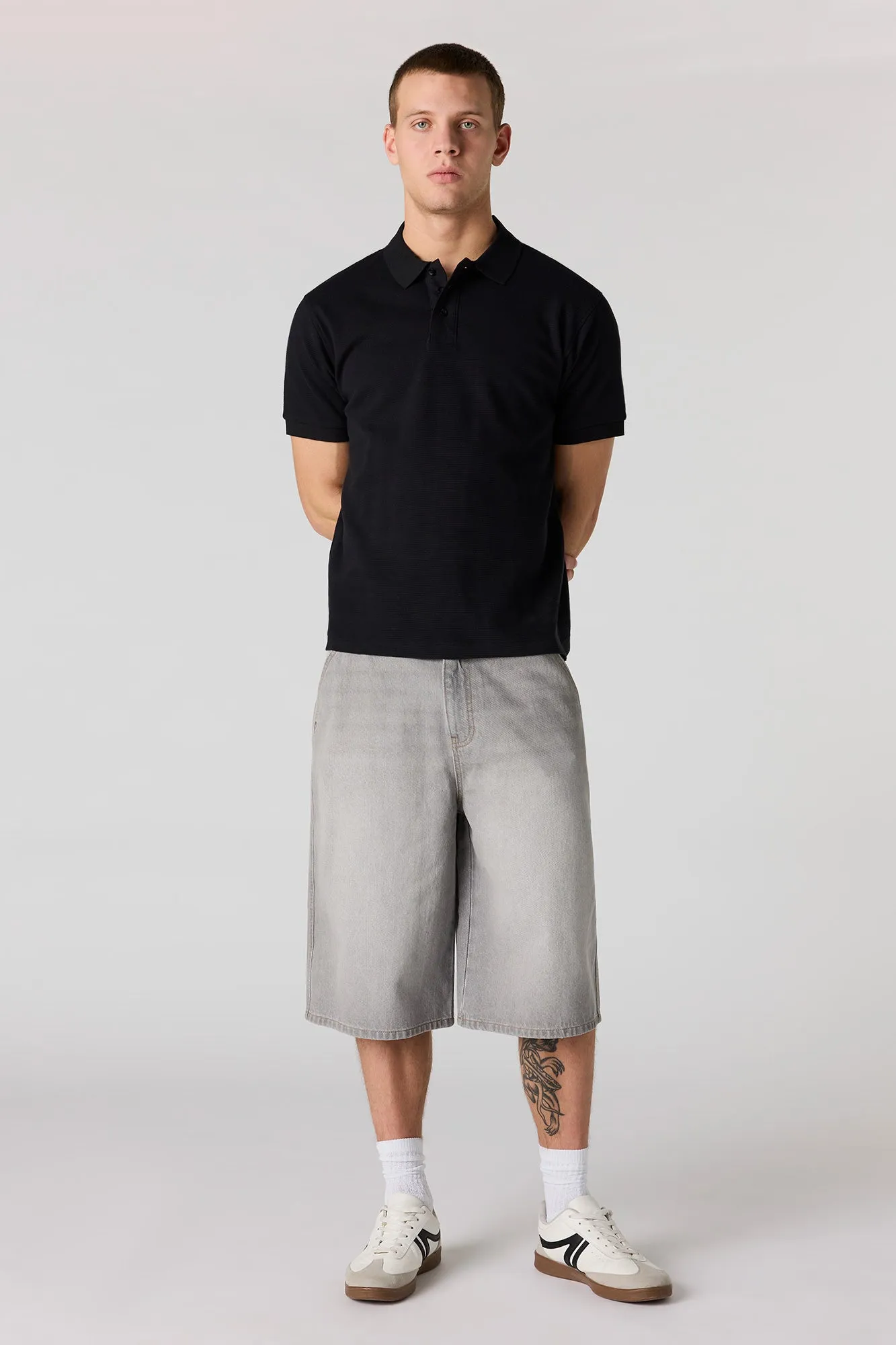 Baggy Skater Denim Short sold by Urban Planet product image thumbnail 5
