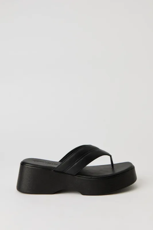 Thong Wedge Sandal made by Stitches