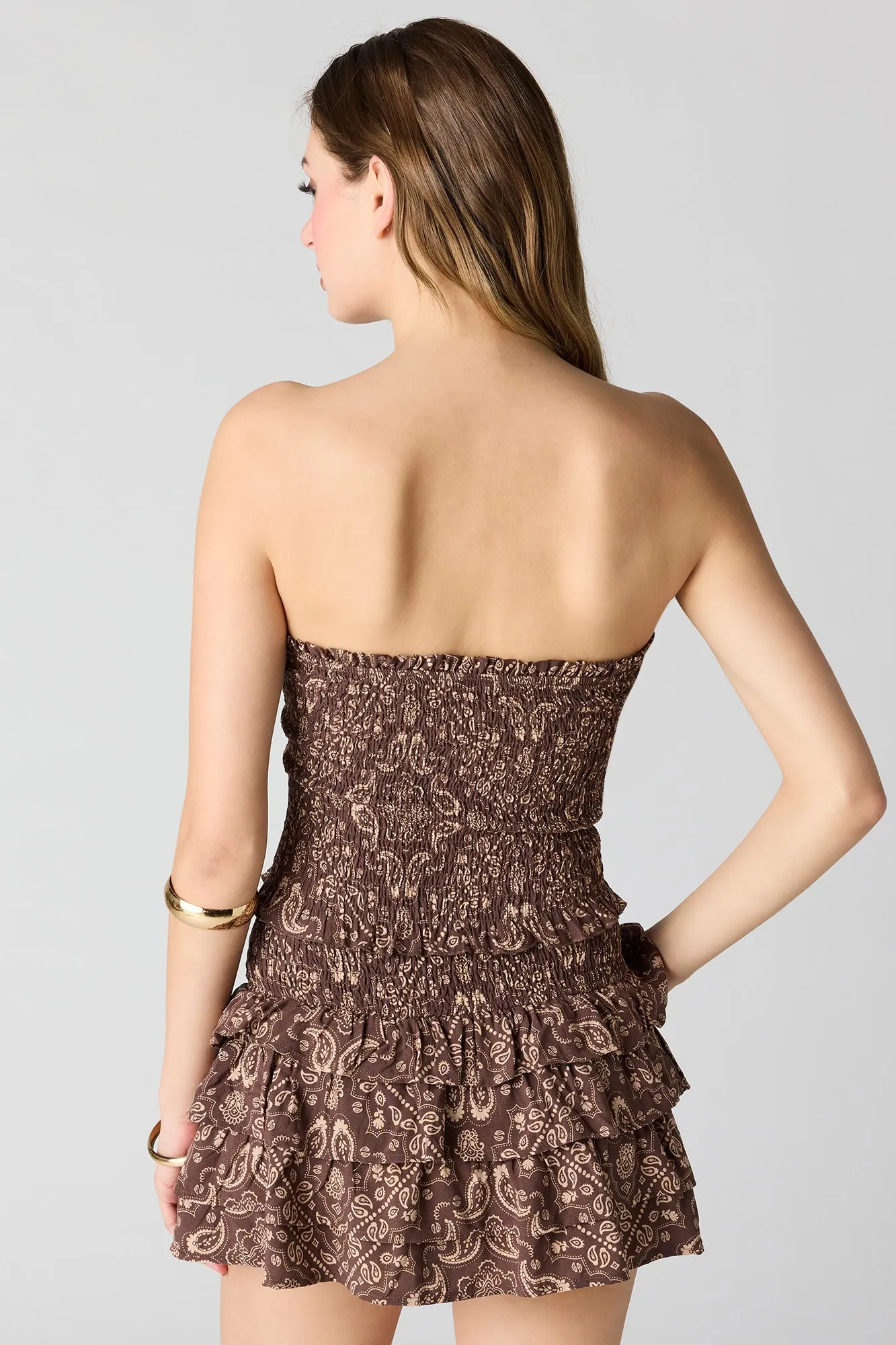 Printed Tiered Skort sold by Urban Planet product image thumbnail 2