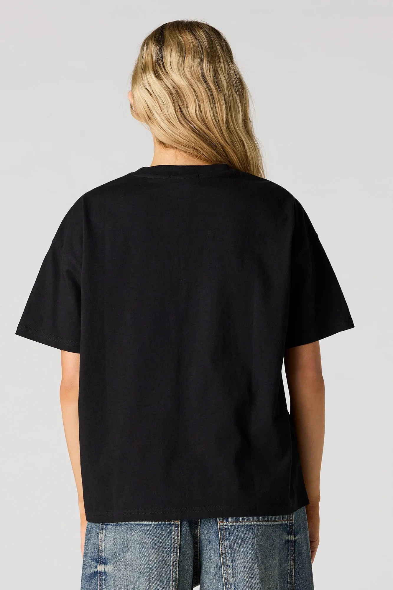 Graphic Oversized Boxy T-Shirt sold by Urban Planet product image thumbnail 5