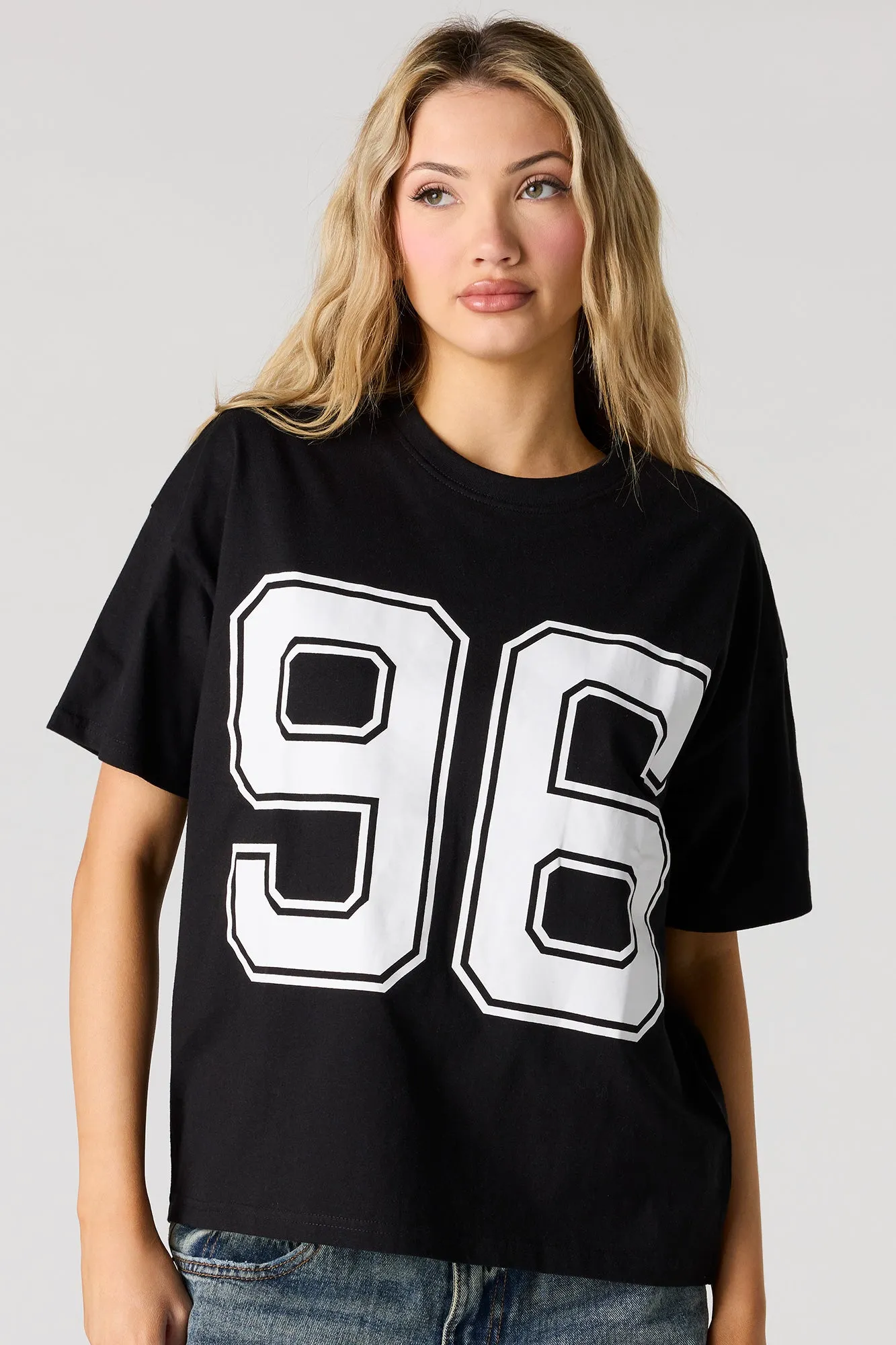 Graphic Oversized Boxy T-Shirt sold by Urban Planet product image thumbnail 4