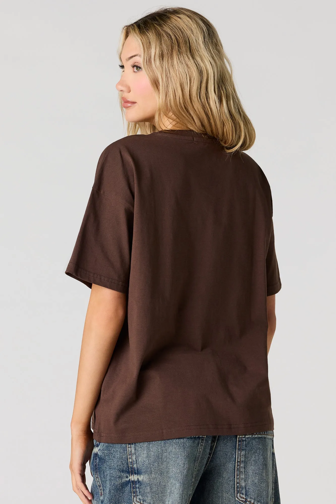 Graphic Oversized Boxy T-Shirt sold by Urban Planet product image thumbnail 2