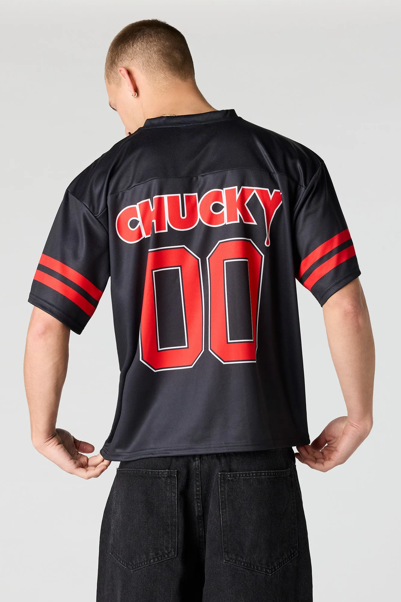 Chucky Mesh Football Jersey sold by Urban Planet product image thumbnail 2