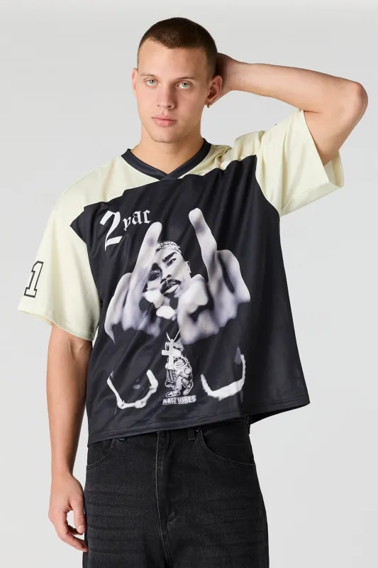 Tupac Mesh Football Jersey made by Urban Planet