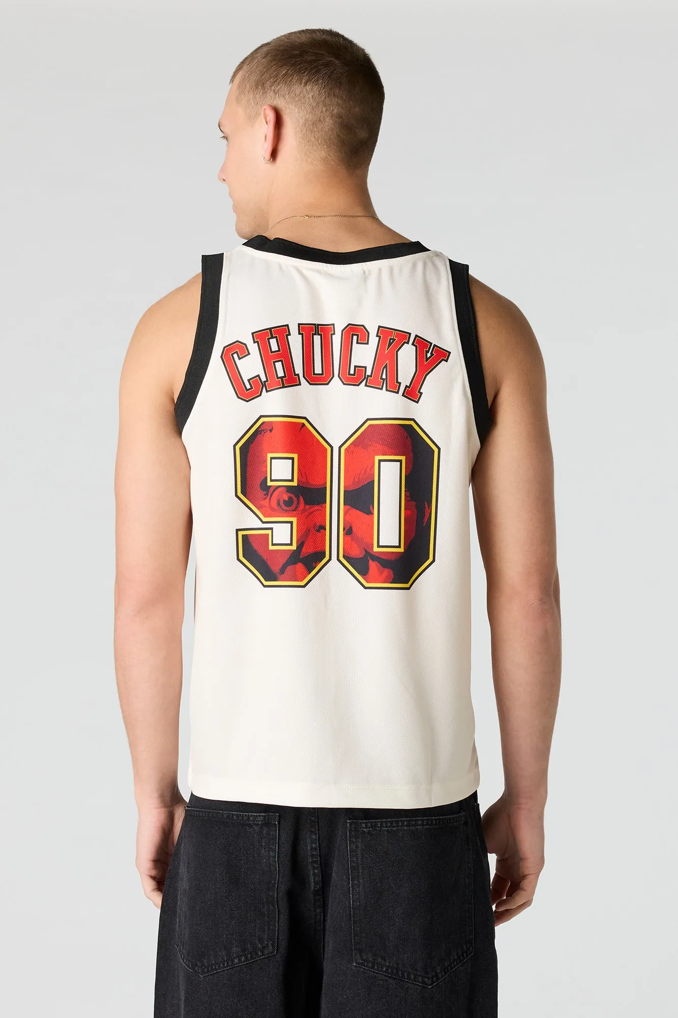 Chucky Mesh Basketball Jersey sold by Urban Planet product image thumbnail 2