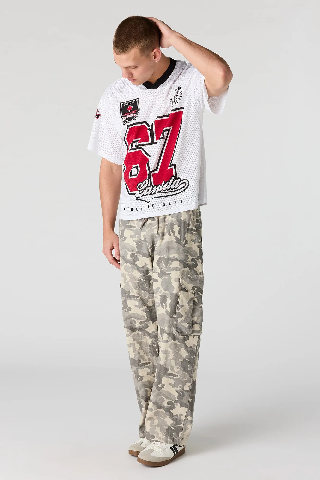 Canada Mesh Football Jersey sold by Urban Planet product image thumbnail 3