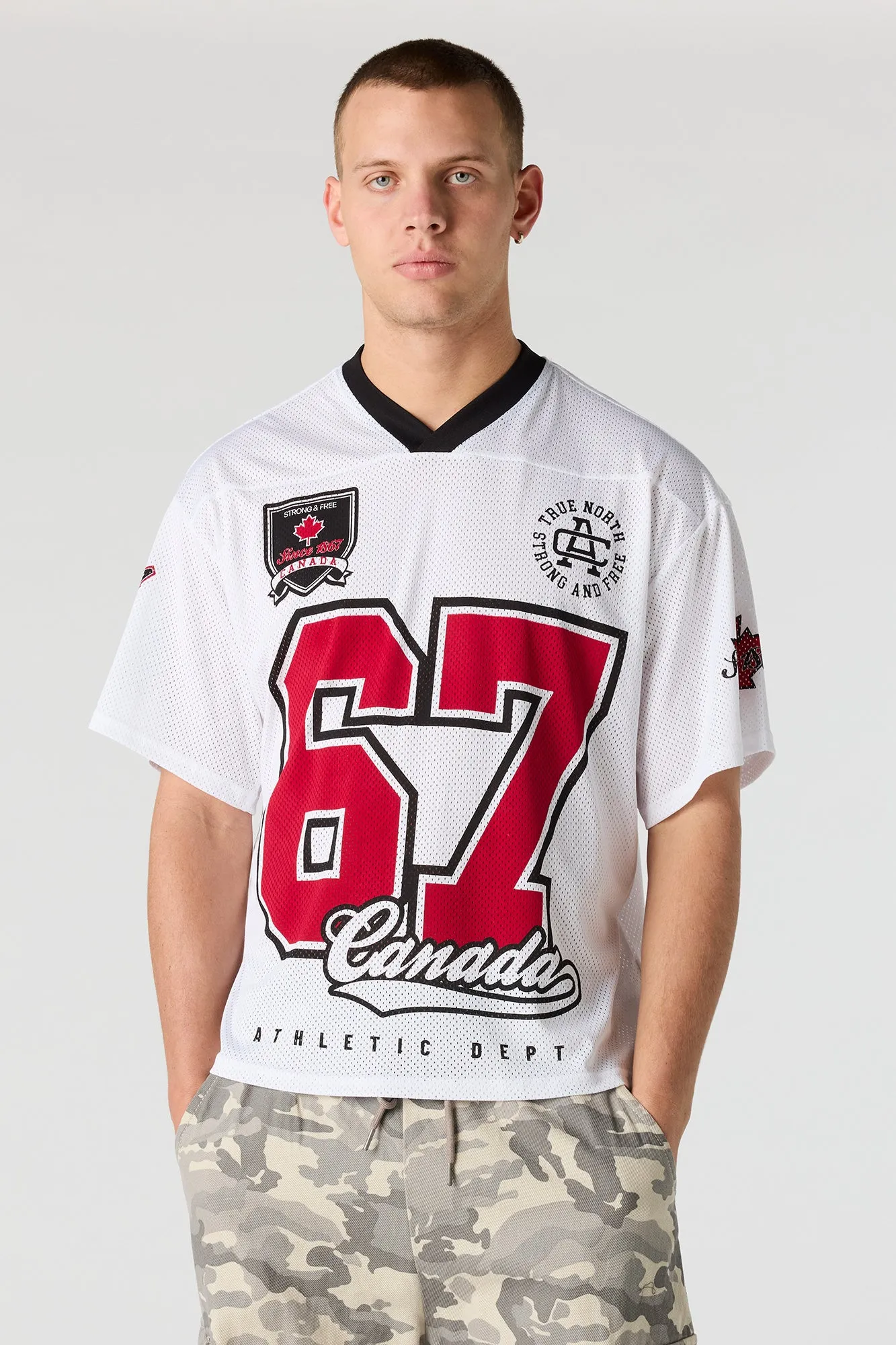 Canada Mesh Football Jersey sold by Urban Planet