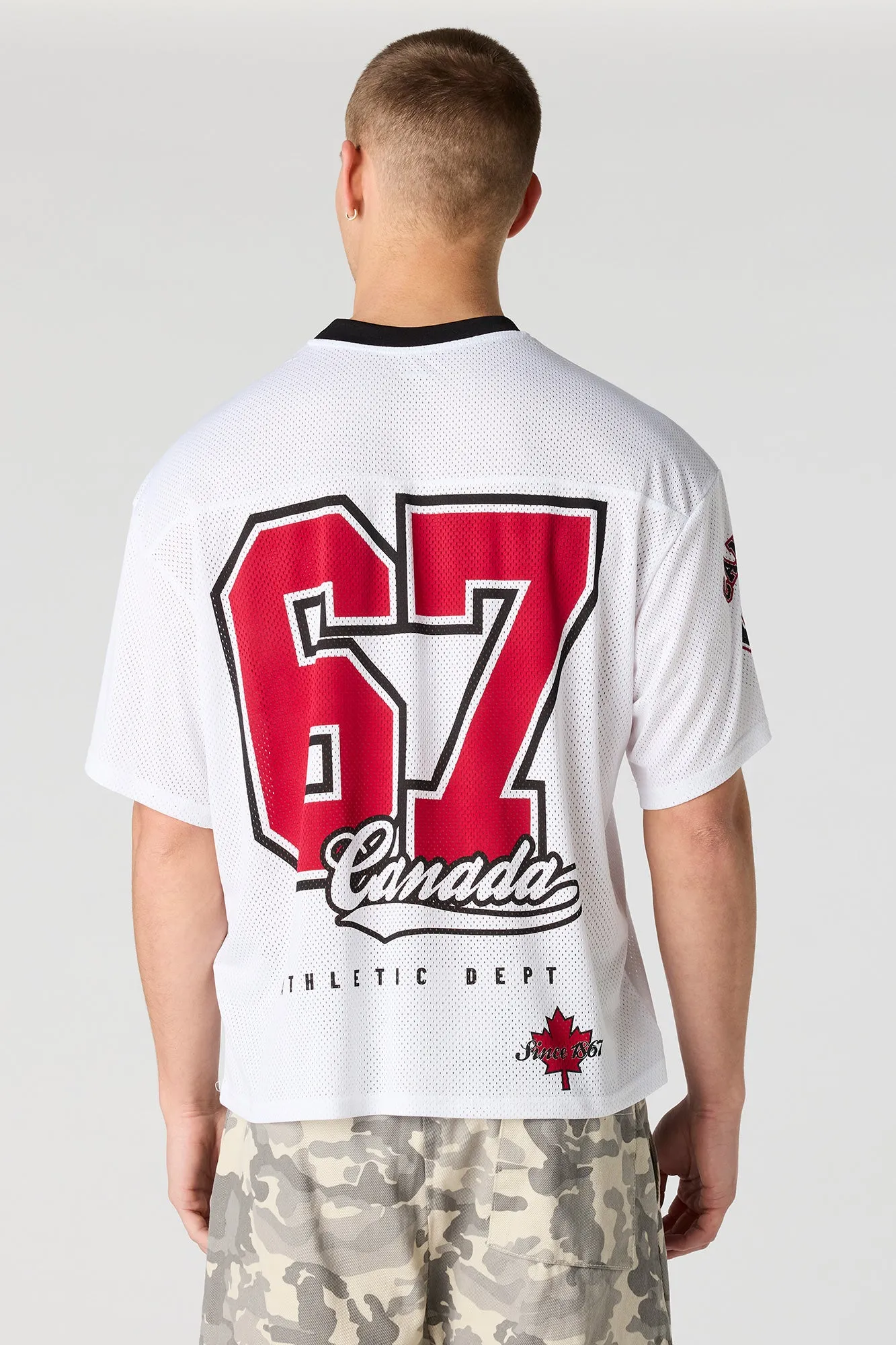 Canada Mesh Football Jersey sold by Urban Planet product image thumbnail 2