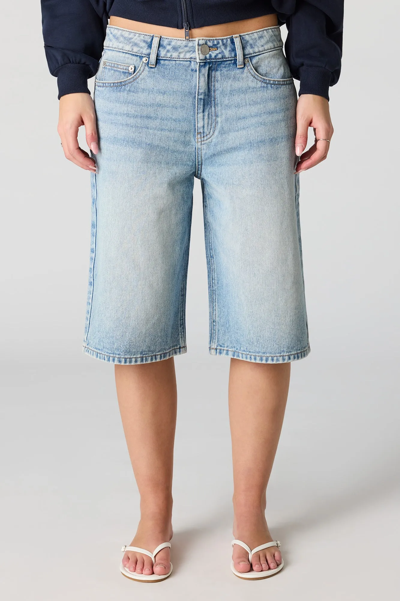 Low Rise Medium Jort 13" sold by Urban Planet product image thumbnail 2