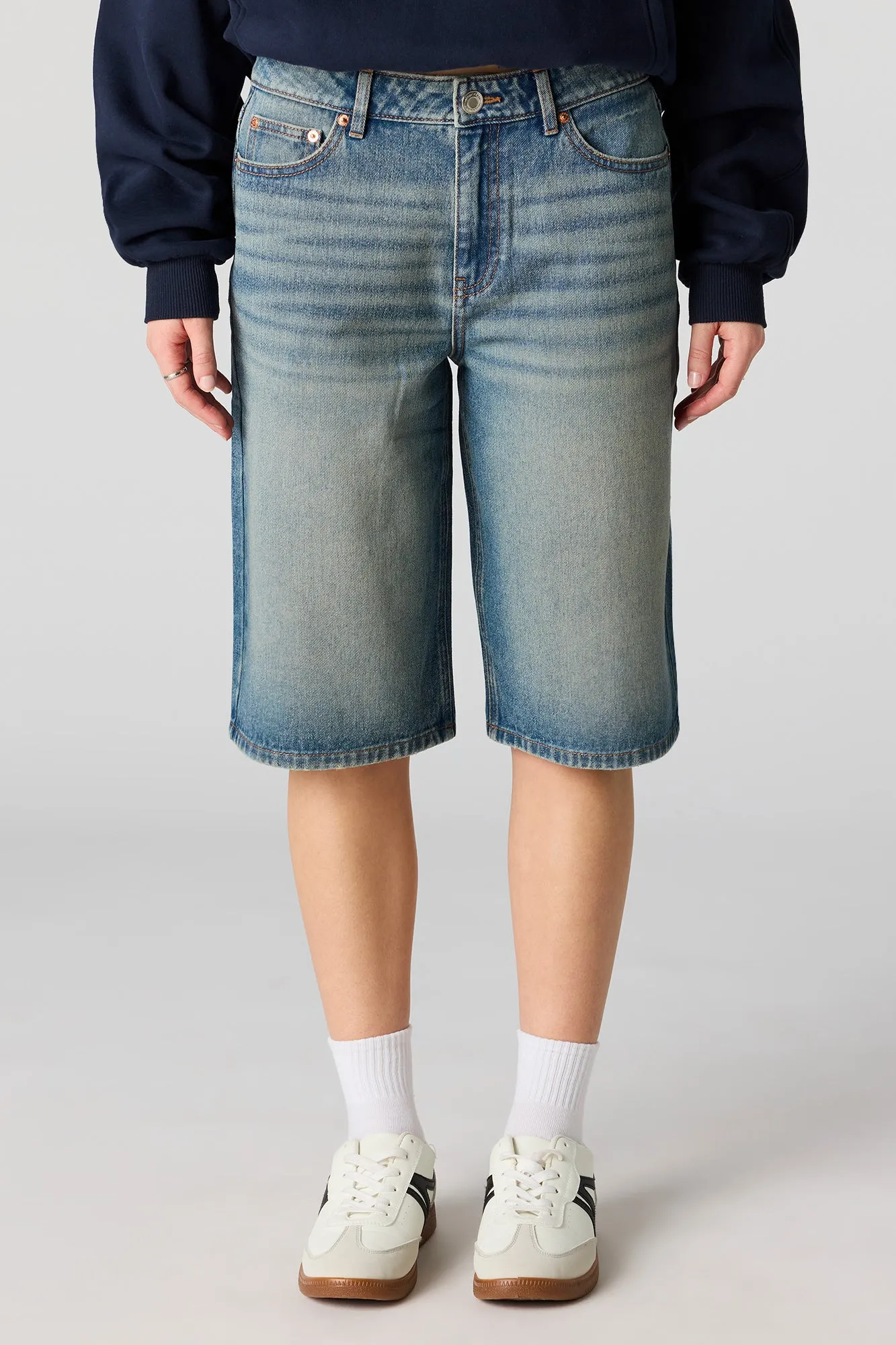Low Rise Vintage Dark Jort 13" sold by Urban Planet product image thumbnail 2
