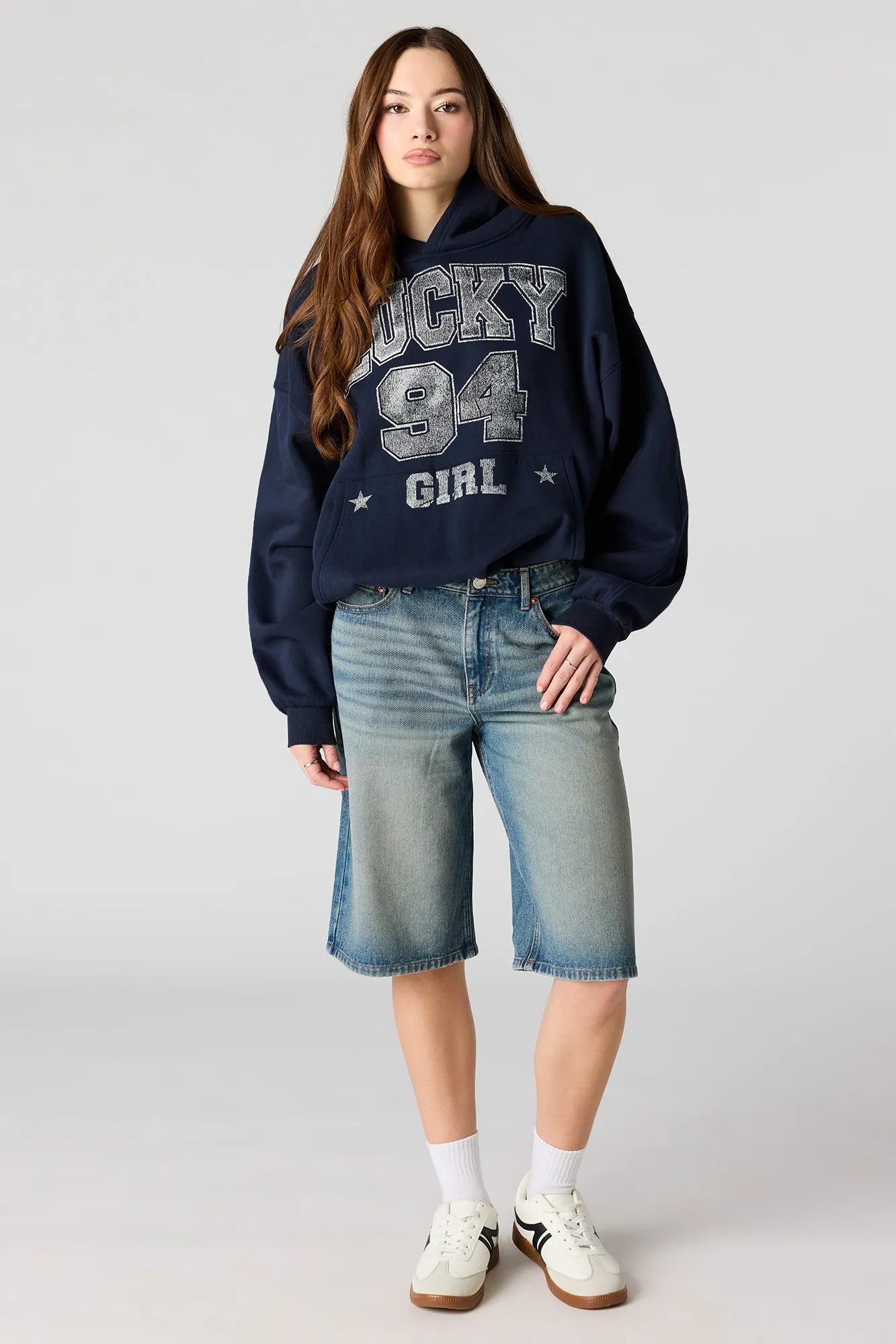 Low Rise Vintage Dark Jort 13" sold by Urban Planet
