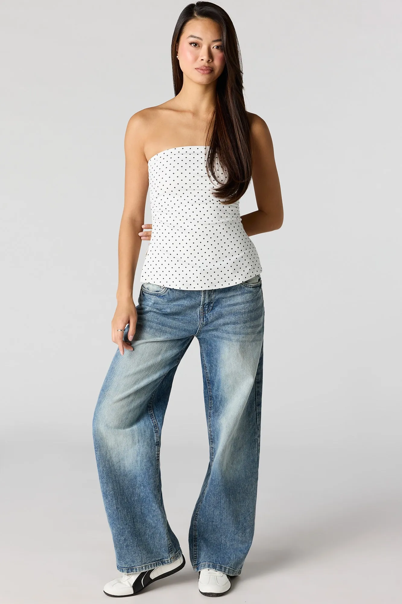 Cinched Tube Top sold by Urban Planet product image thumbnail 3