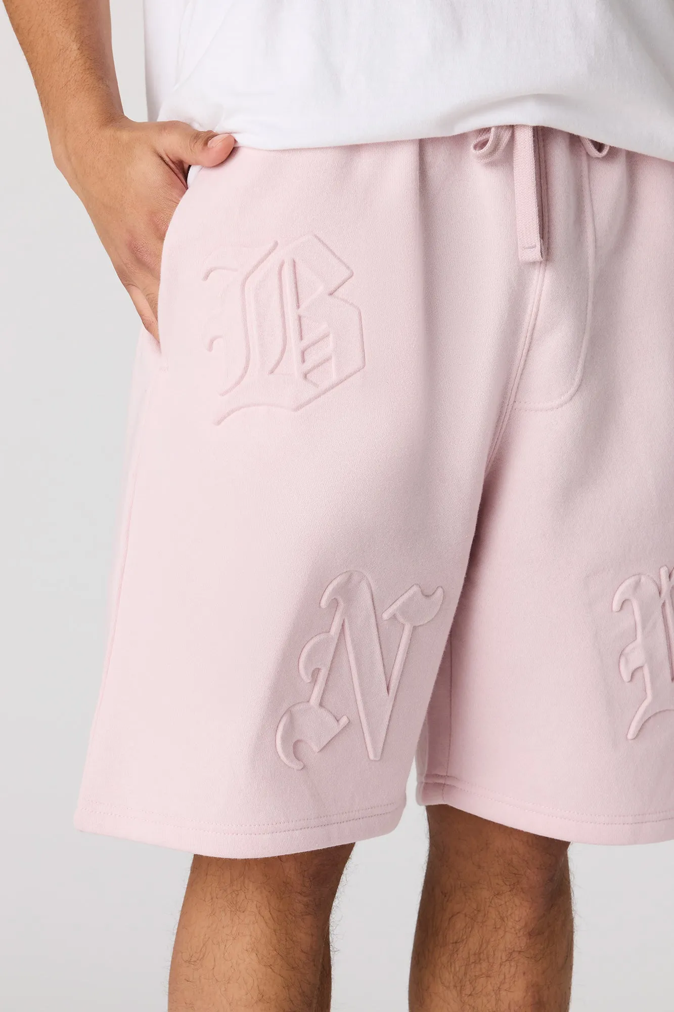 Embossed Fleece Short 8.5" sold by Urban Planet product image thumbnail 4