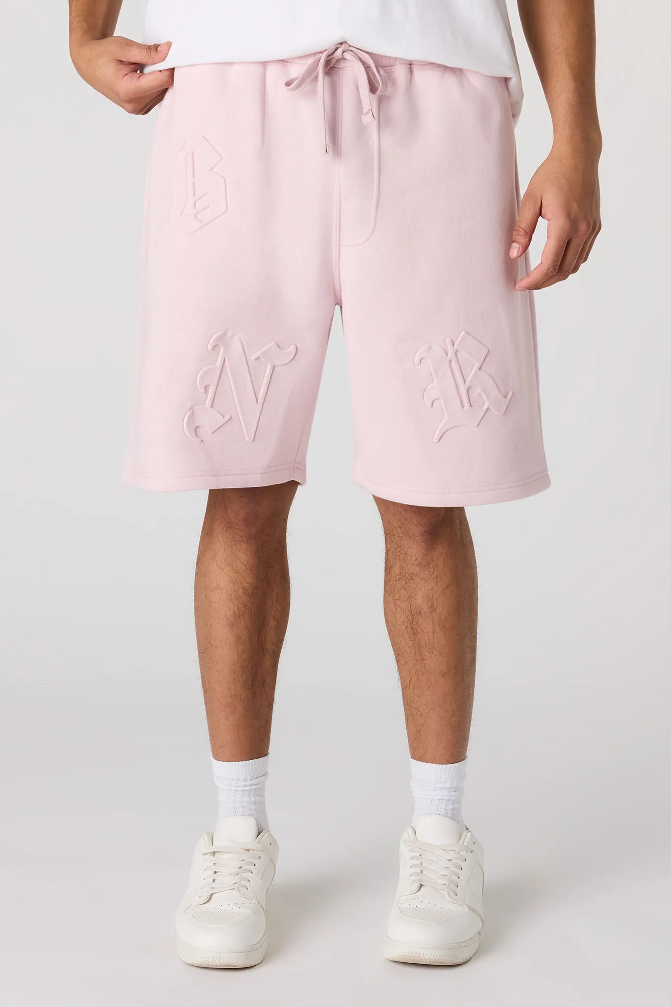 Embossed Fleece Short 8.5" sold by Urban Planet
