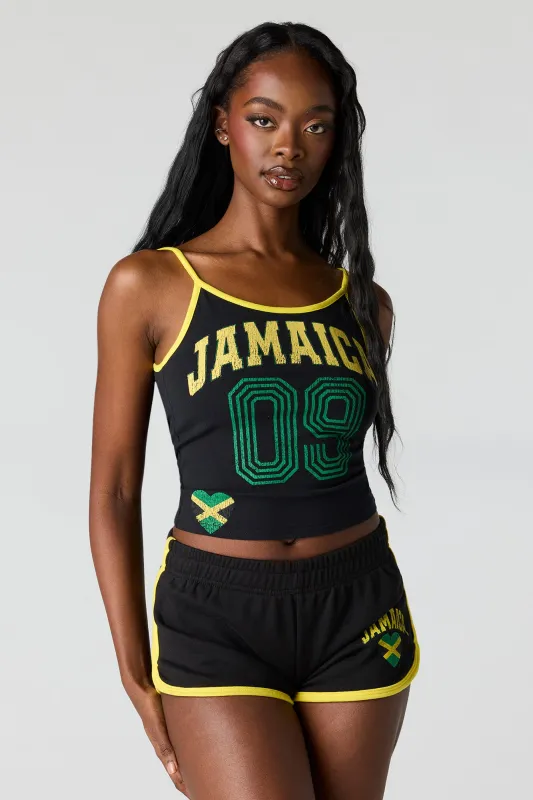 Jamaica Graphic Tank made by Stitches
