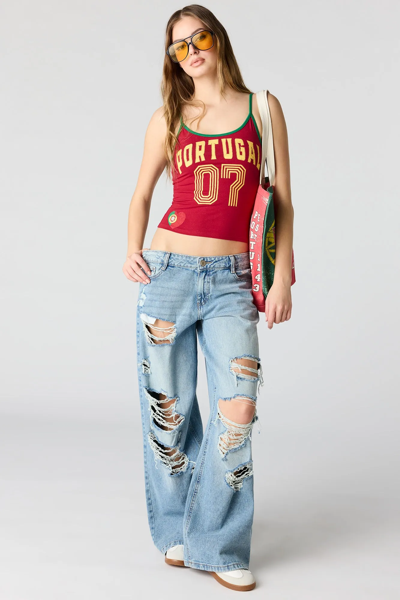 Portugal Graphic Tank sold by Urban Planet product image thumbnail 3
