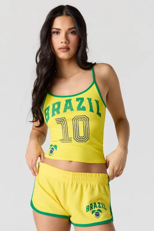 Brazil Graphic Tank made by Stitches