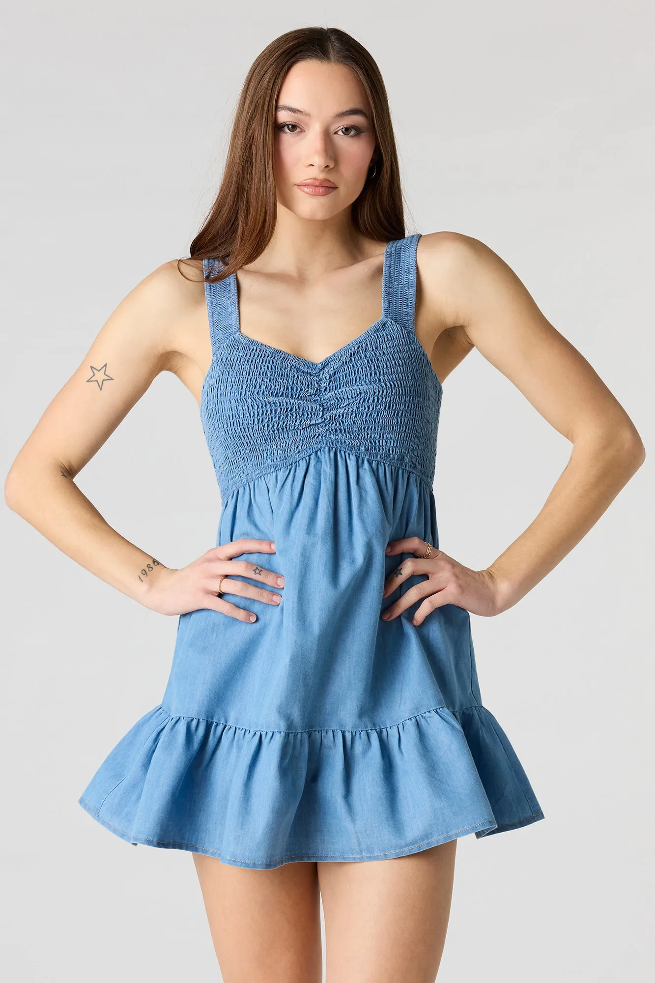 Smoked Mini Dress sold by Urban Planet product image thumbnail 5