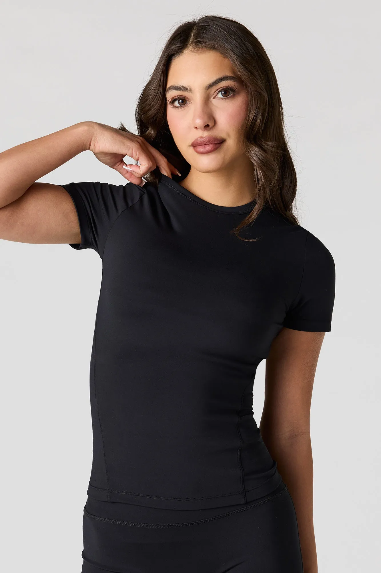 Active High Density Short Sleeve Top sold by Urban Planet product image thumbnail 4