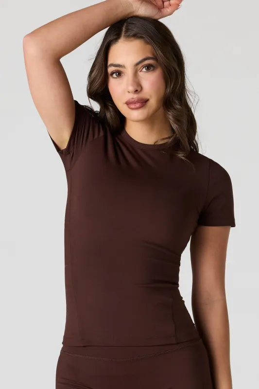 Active High Density Short Sleeve Top made by Stitches