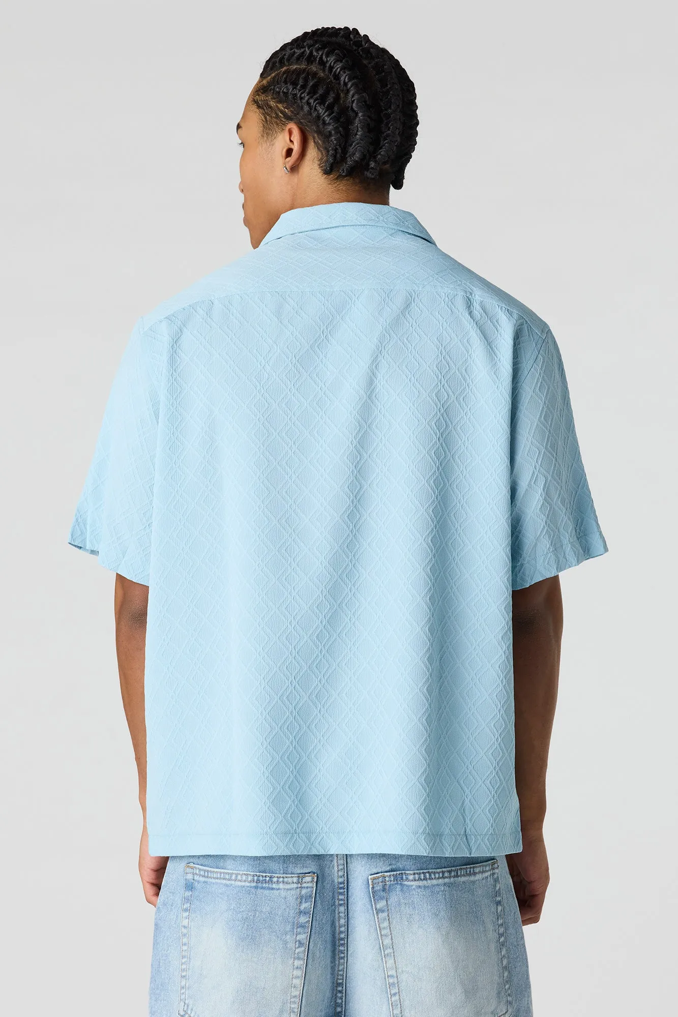 Button-Up Collared Knit Top sold by Urban Planet product image thumbnail 2