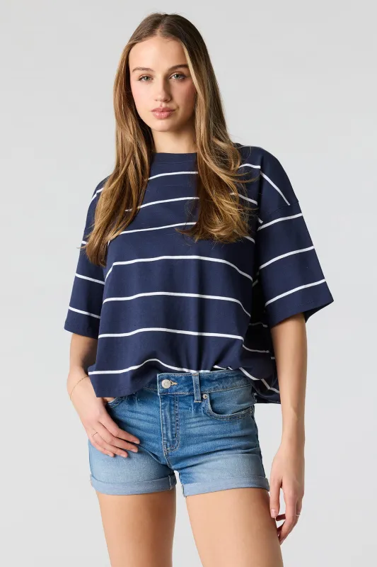 Miami Stretch Ripped High Rise Medium Short made by Stitches