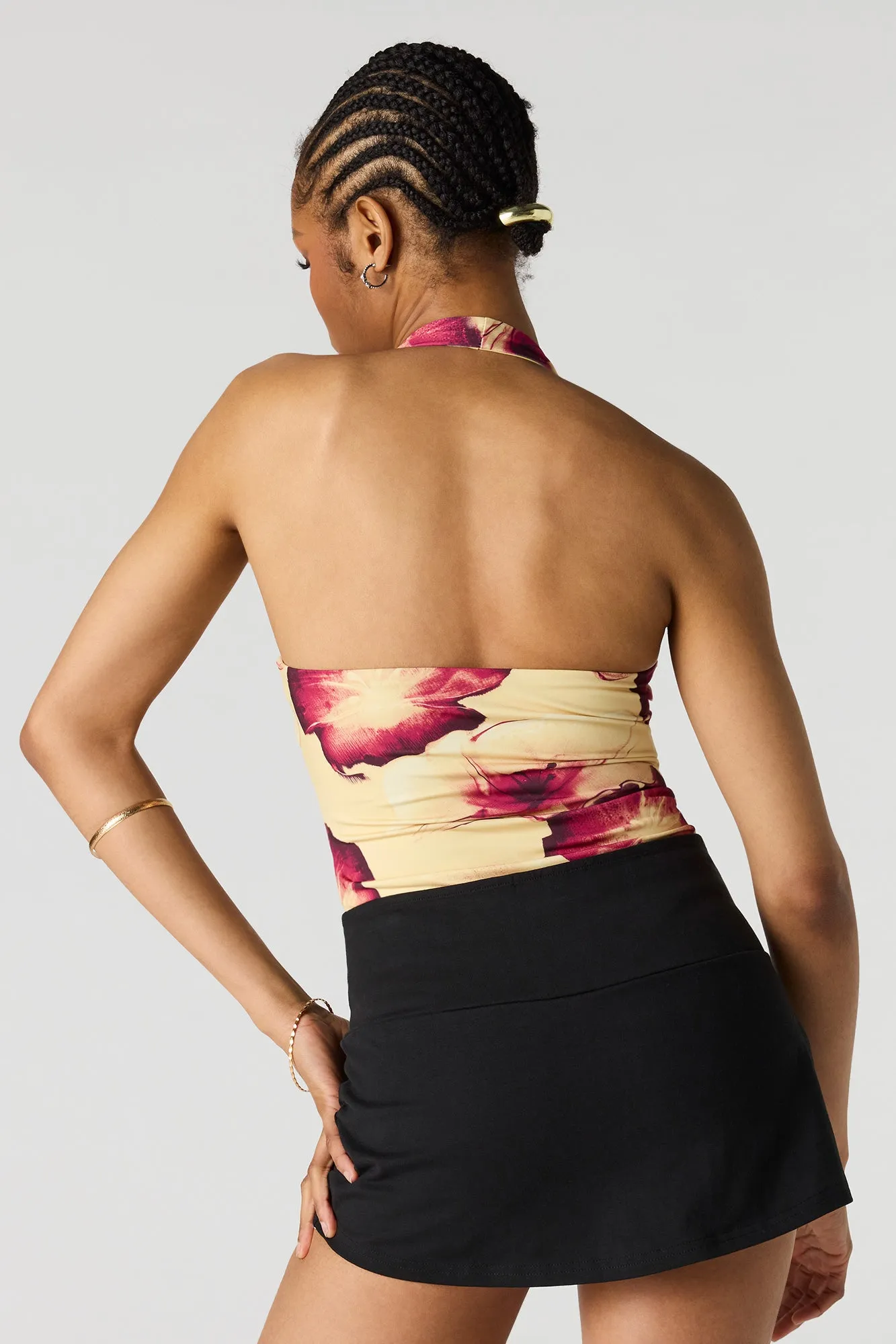 Contour Halter Bodysuit sold by Urban Planet product image thumbnail 2