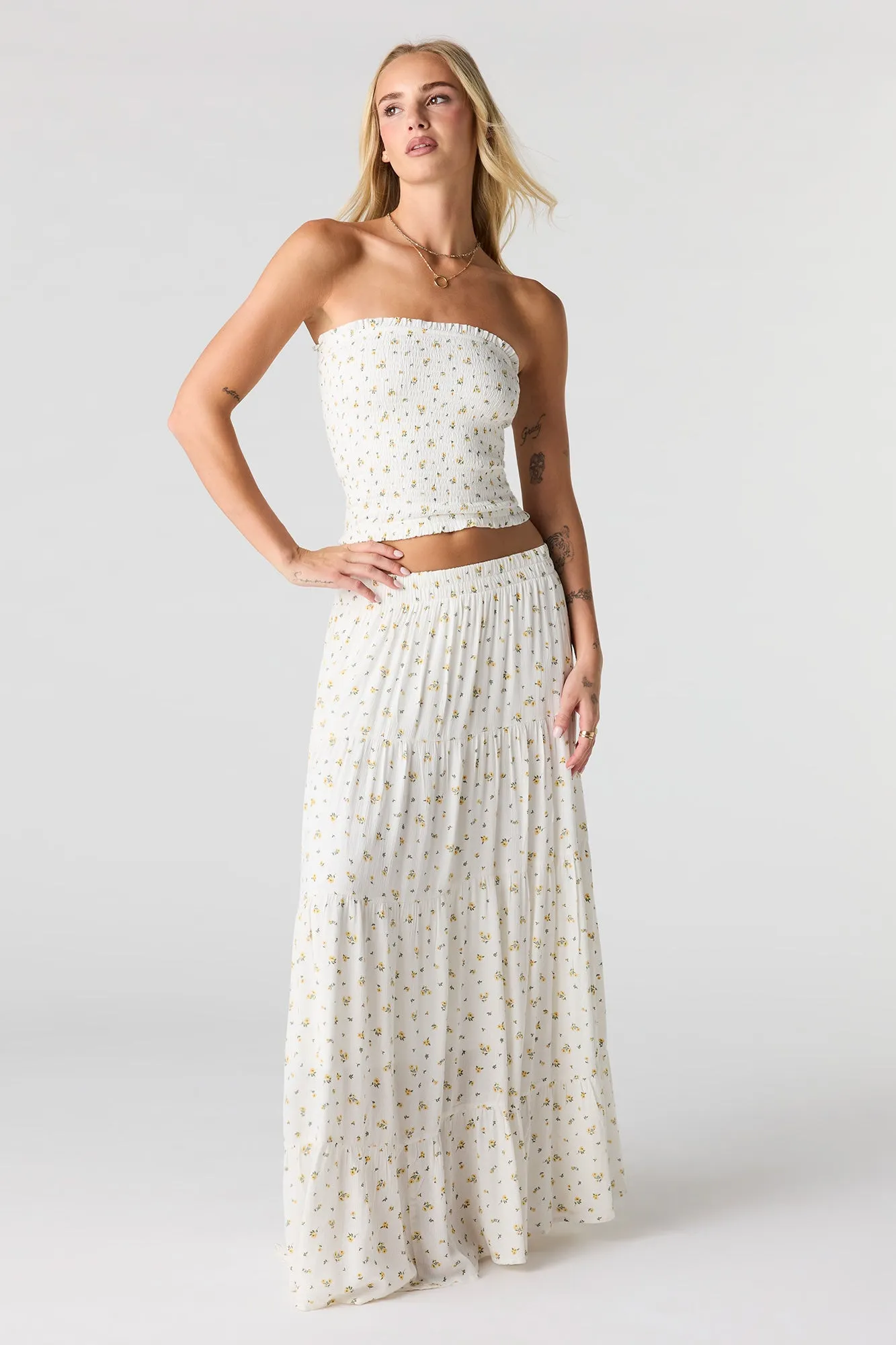 Smocked Tube Top sold by Urban Planet product image thumbnail 3