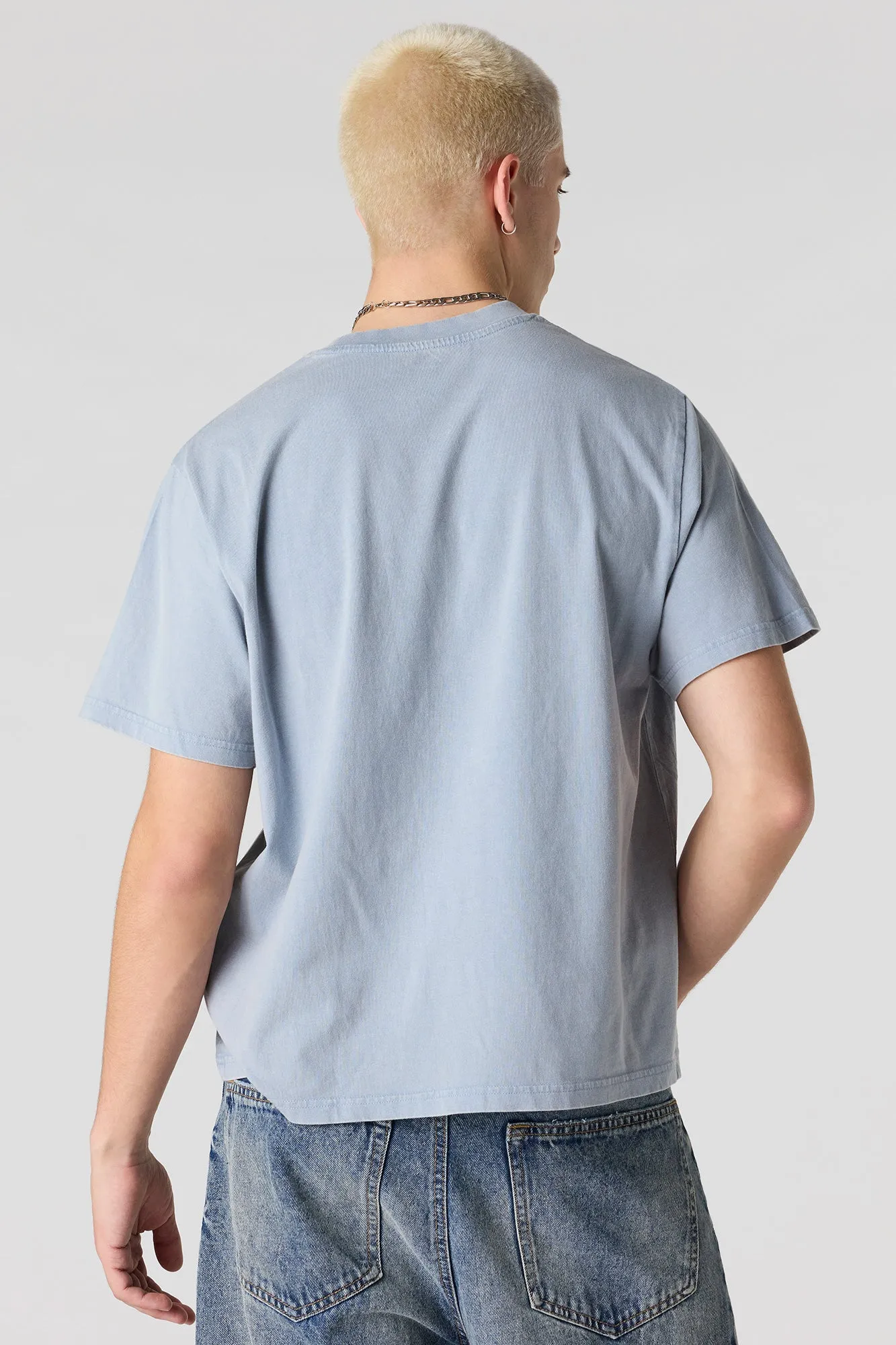 Mount Fuji Graphic Washed T-Shirt sold by Urban Planet product image thumbnail 5