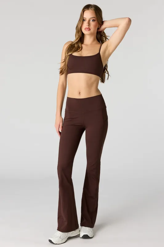 Active High Density Flare Pant made by Stitches