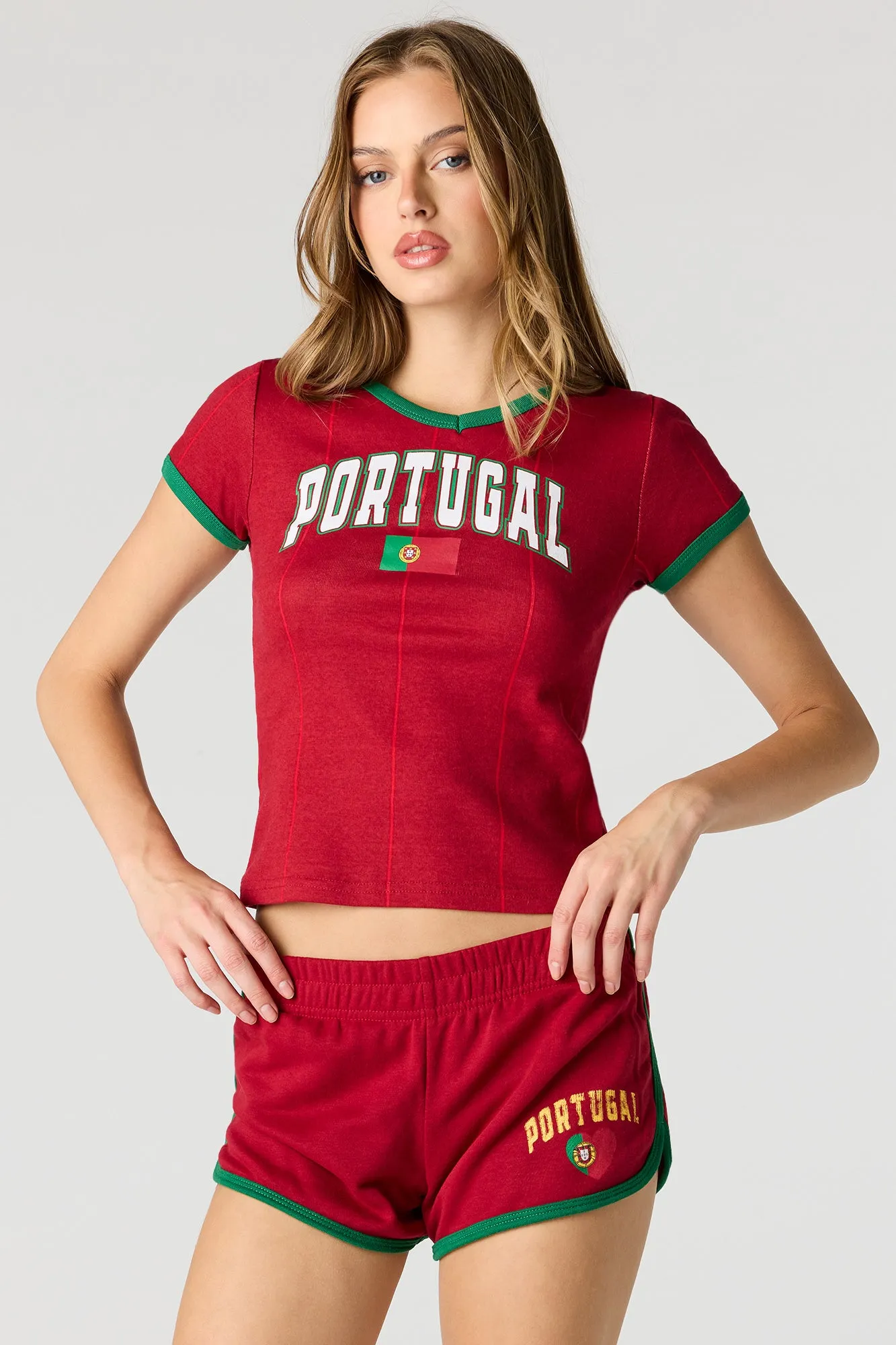 Portugal Graphic Jersey T-Shirt sold by Urban Planet