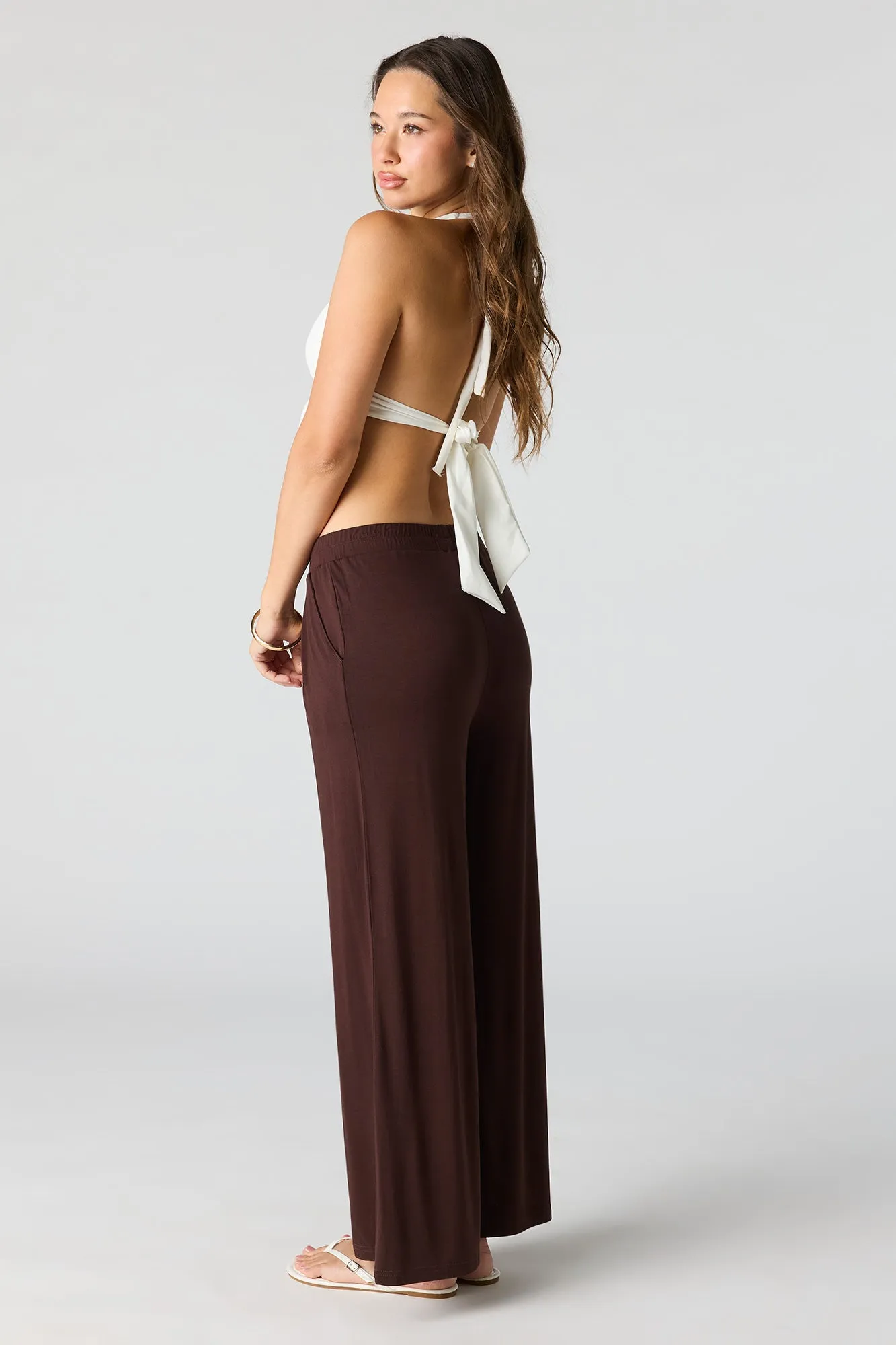 Wide Leg Dress Pant sold by Urban Planet product image thumbnail 3