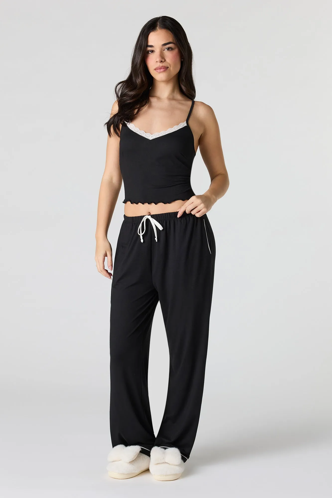 Lace Tank & Pant Pajama Set sold by Urban Planet product image thumbnail 5