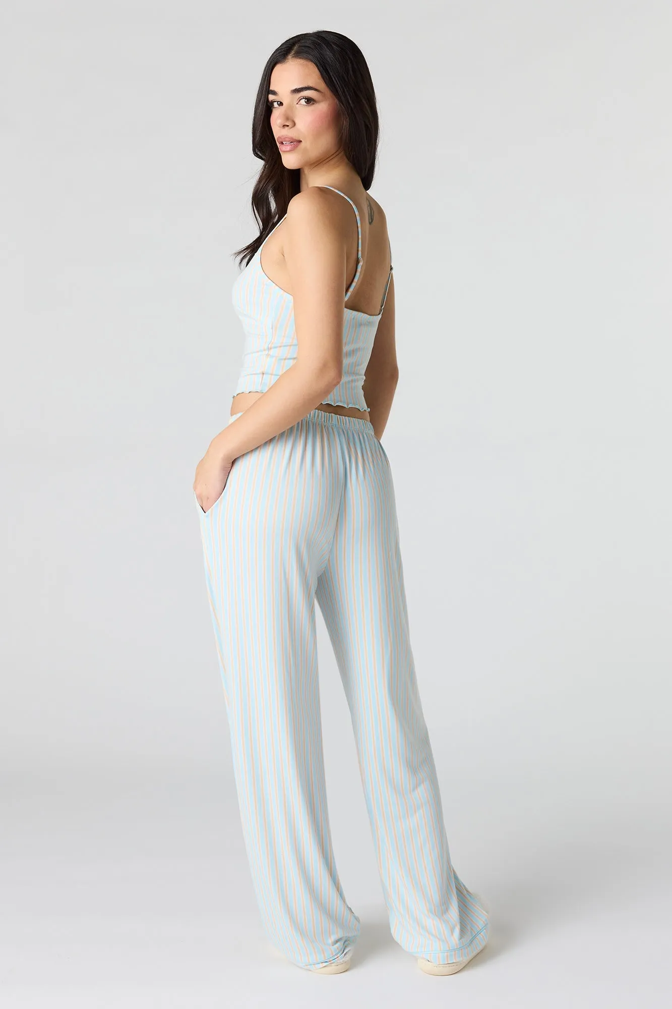Lace Tank & Pant Pajama Set sold by Urban Planet product image thumbnail 4