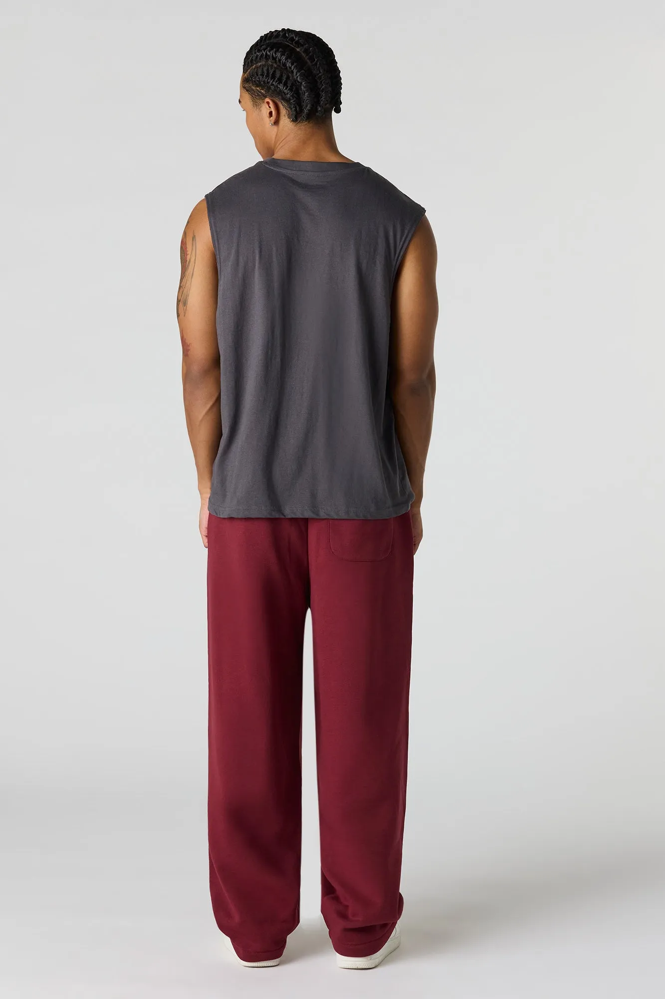 Fleece Baggy Sweatpant sold by Urban Planet product image thumbnail 3