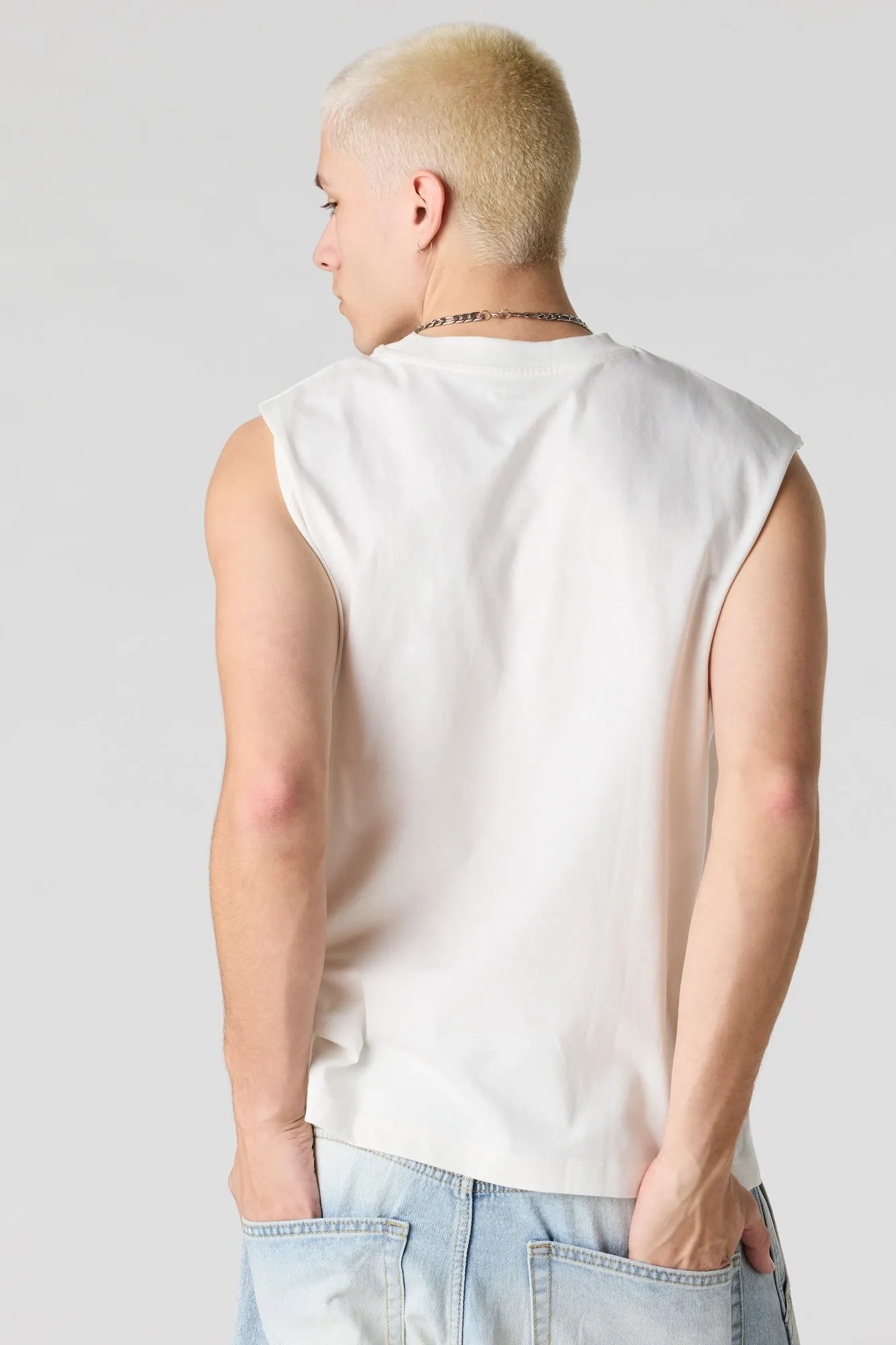 Bear Graphic Muscle Tank sold by Urban Planet product image thumbnail 2