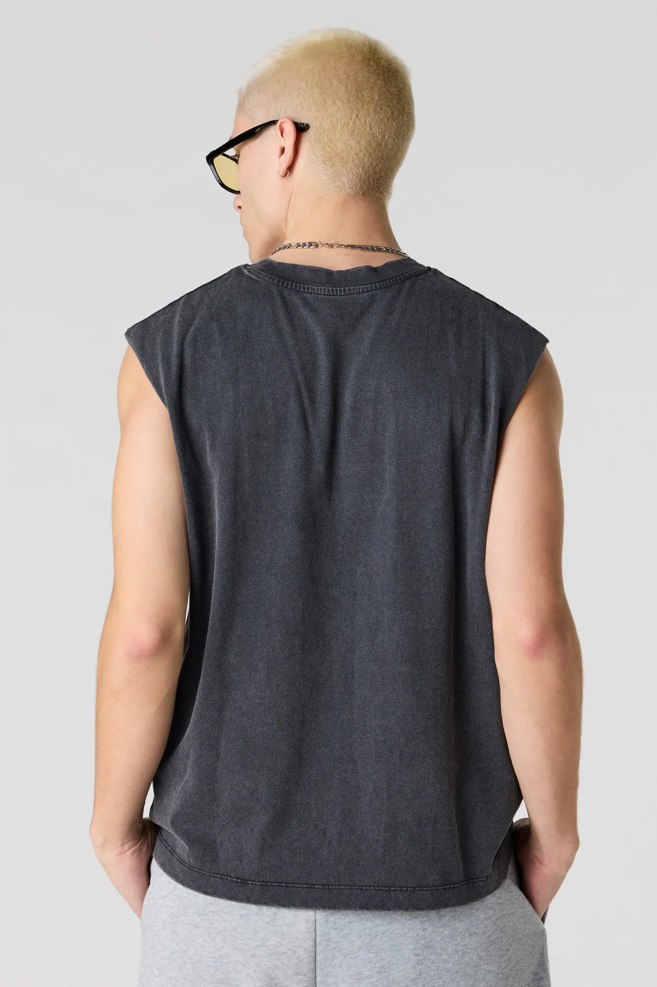 Champion Graphic Washed Muscle Tank sold by Urban Planet product image thumbnail 2