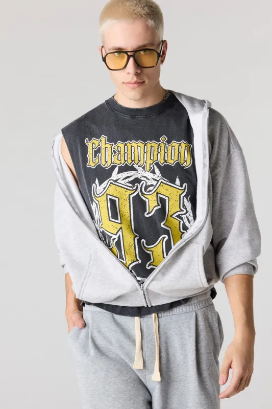 Champion Graphic Washed Muscle Tank made by Urban Planet