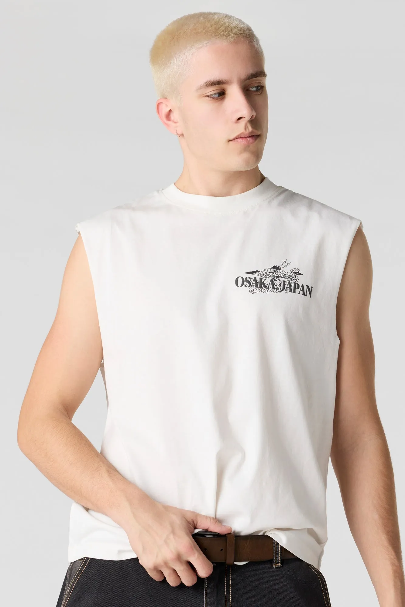 Japan Graphic Muscle Tank sold by Urban Planet product image thumbnail 5
