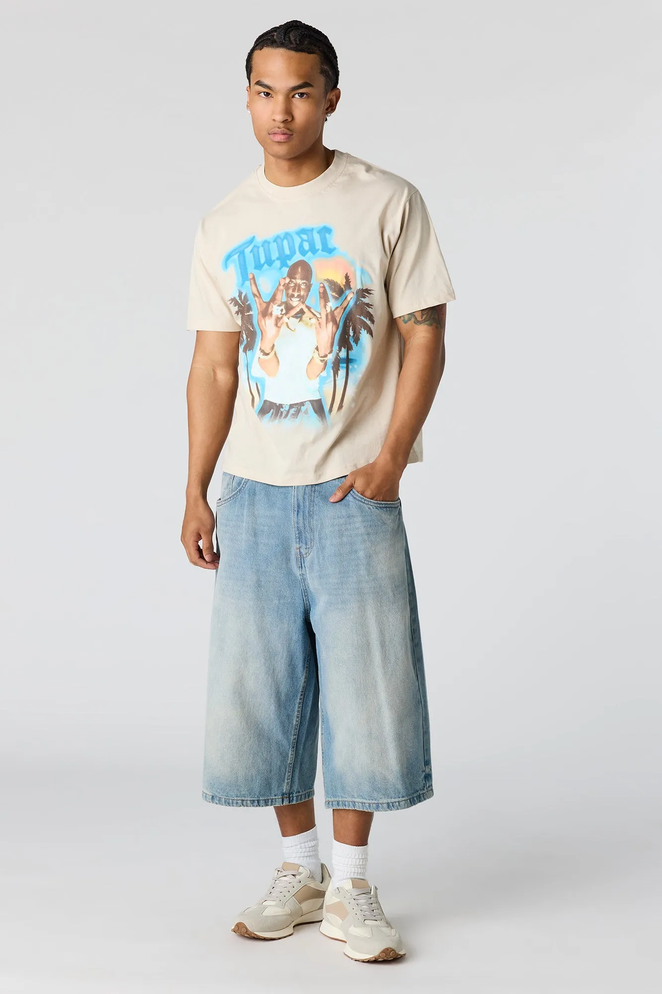 Tupac Graphic T-Shirt sold by Urban Planet product image thumbnail 3