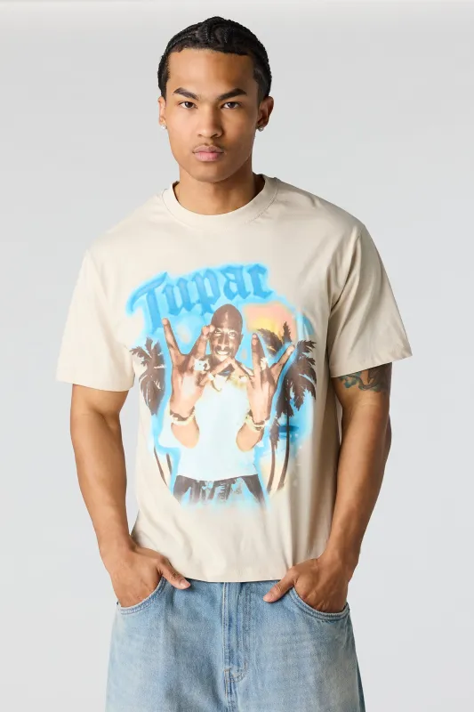 Tupac Graphic T-Shirt made by Urban Planet