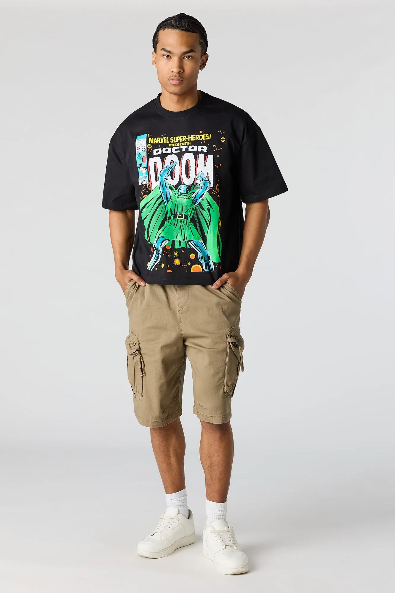 Doctor Doom Graphic T-Shirt sold by Urban Planet product image thumbnail 3