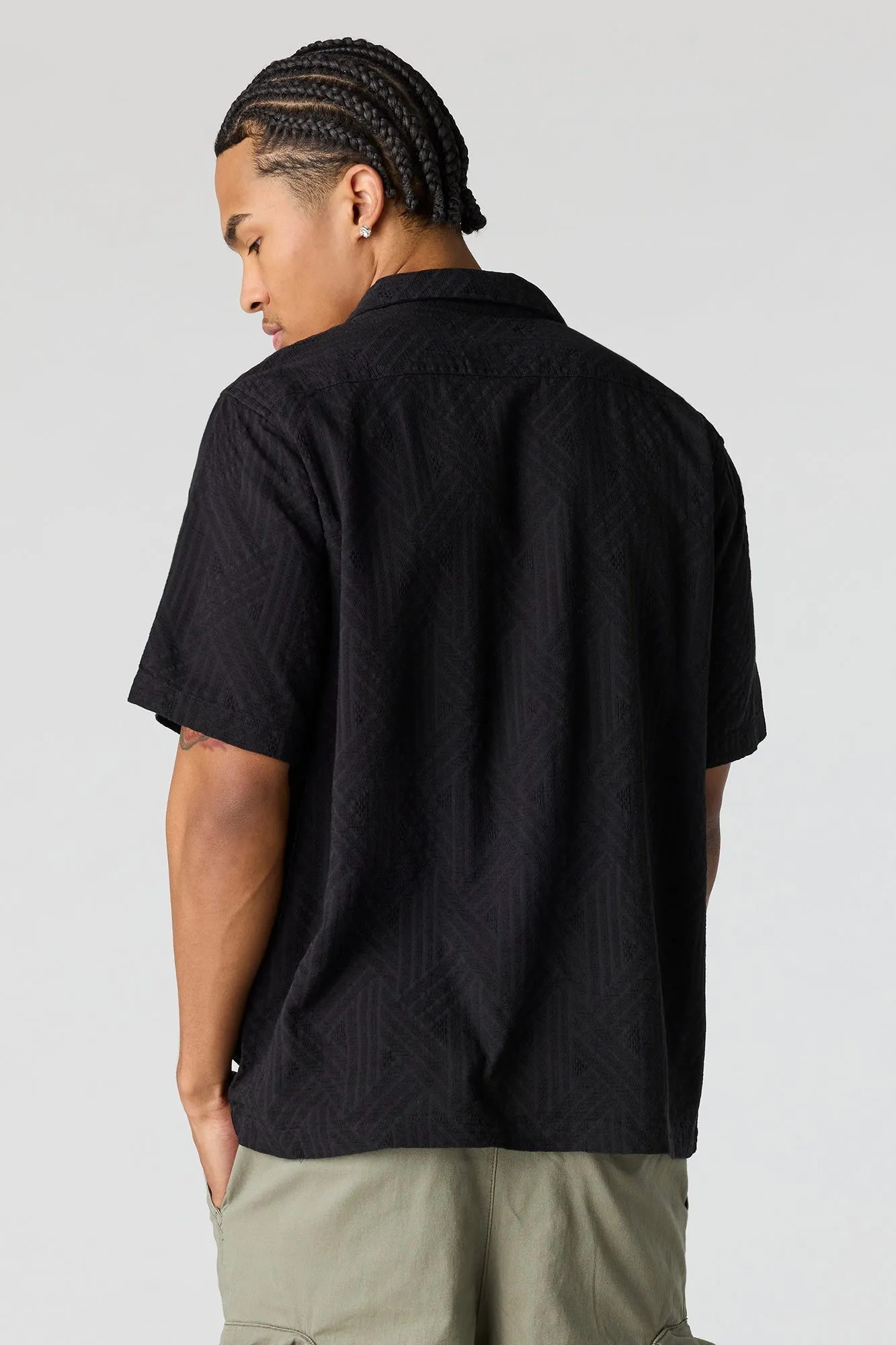 Textured Button-Up Top sold by Urban Planet product image thumbnail 5